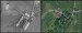 Dvůr Medný, porovnání leteckých snímků z let 1953 a 2007