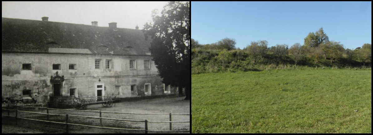 Ostrov, nádvoří 1928 / 2015