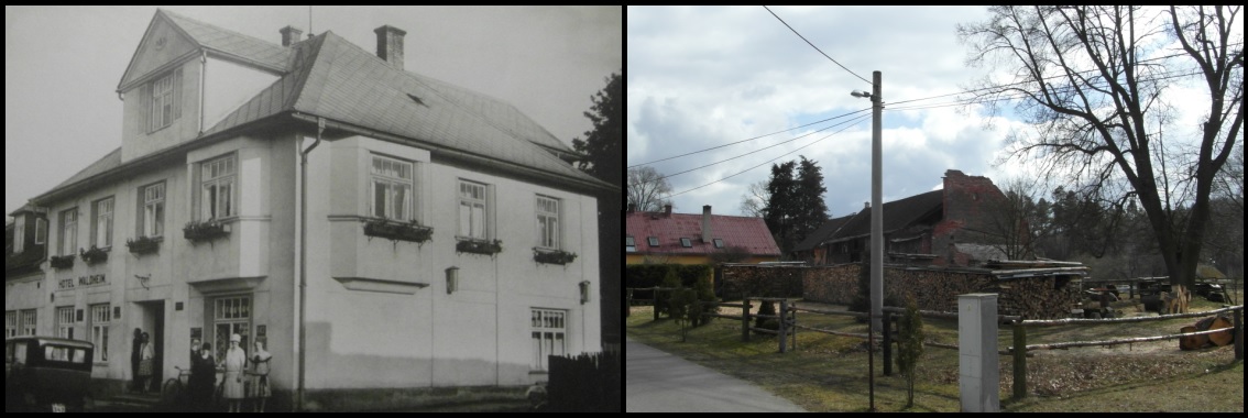 Hotel Lesní domov - Letka, r. 1946 / 2016